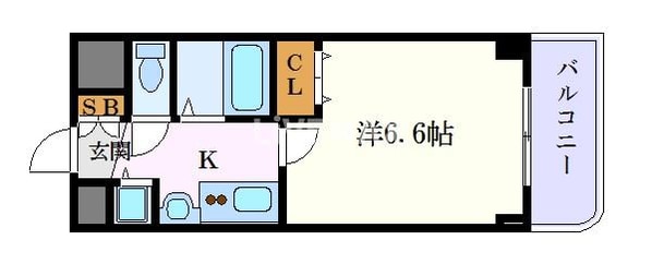 プレサンス千種駅前ネオステージの物件間取画像